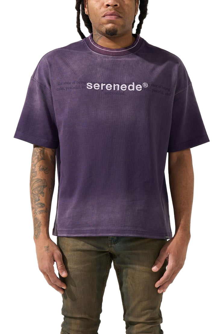 SERENEDE| SKYLETTER TEE