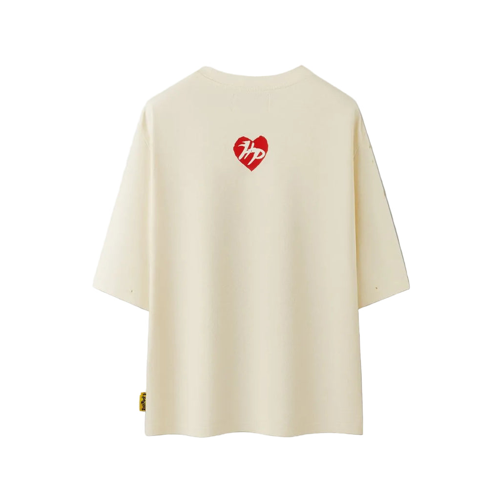 HYDE PARK| BEAST WITHIN RED VINTAGE CREAM TEE