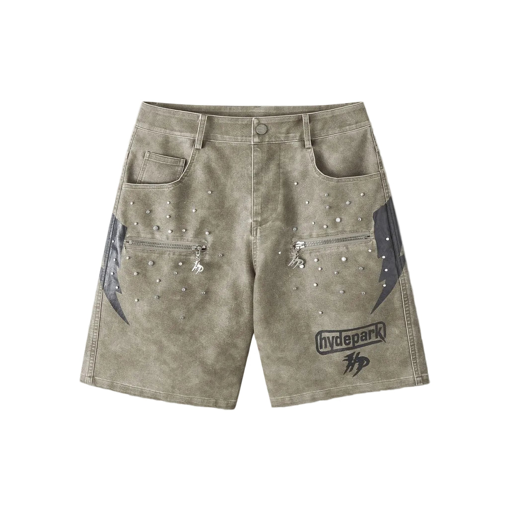 HYDE PARK| SUPER SPEED RACER MOTO SHORTS SAND