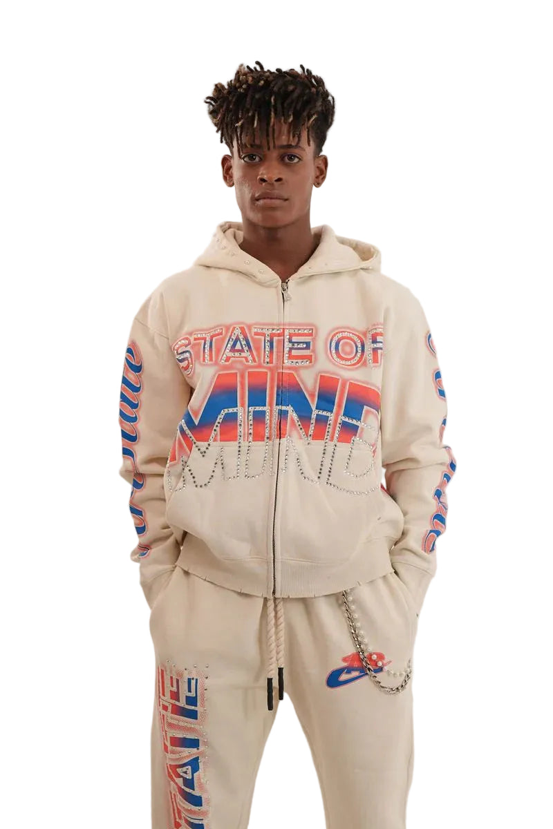 ELITE| STATE PREMIUM HEAVY GSM FLEECE ZIP UP