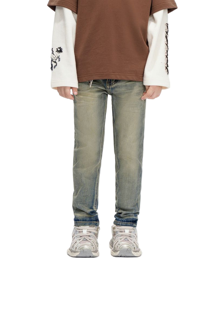 VALABASAS| JR.SLIM KIDS MEDIUM VINTAGE JEANS