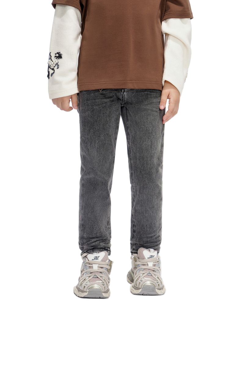 VALABASAS| KIDS JR.SLIM GREY JEANS
