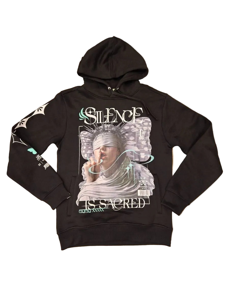 HIGHLY UNDRTD| KIDS SILENCE IS SACRED HOODIE