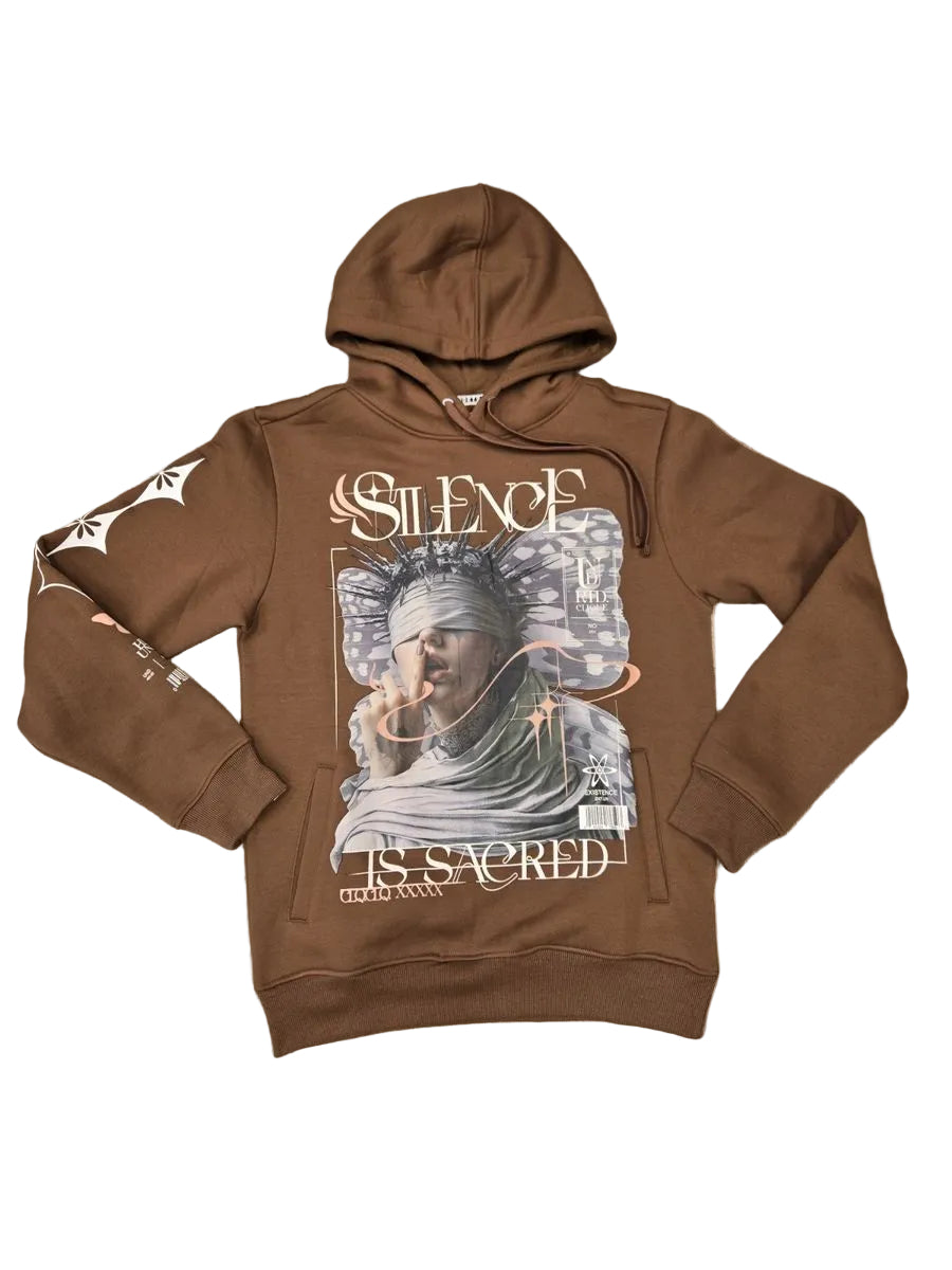 HIGHLY UNDRTD| KIDS SILENCE IS SACRED HOODIE