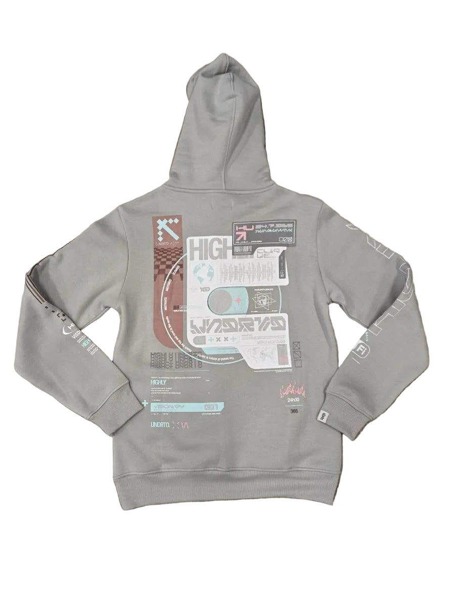 HIGHLY UNDRTD| KIDS RECORDING FUTURE HOODIE