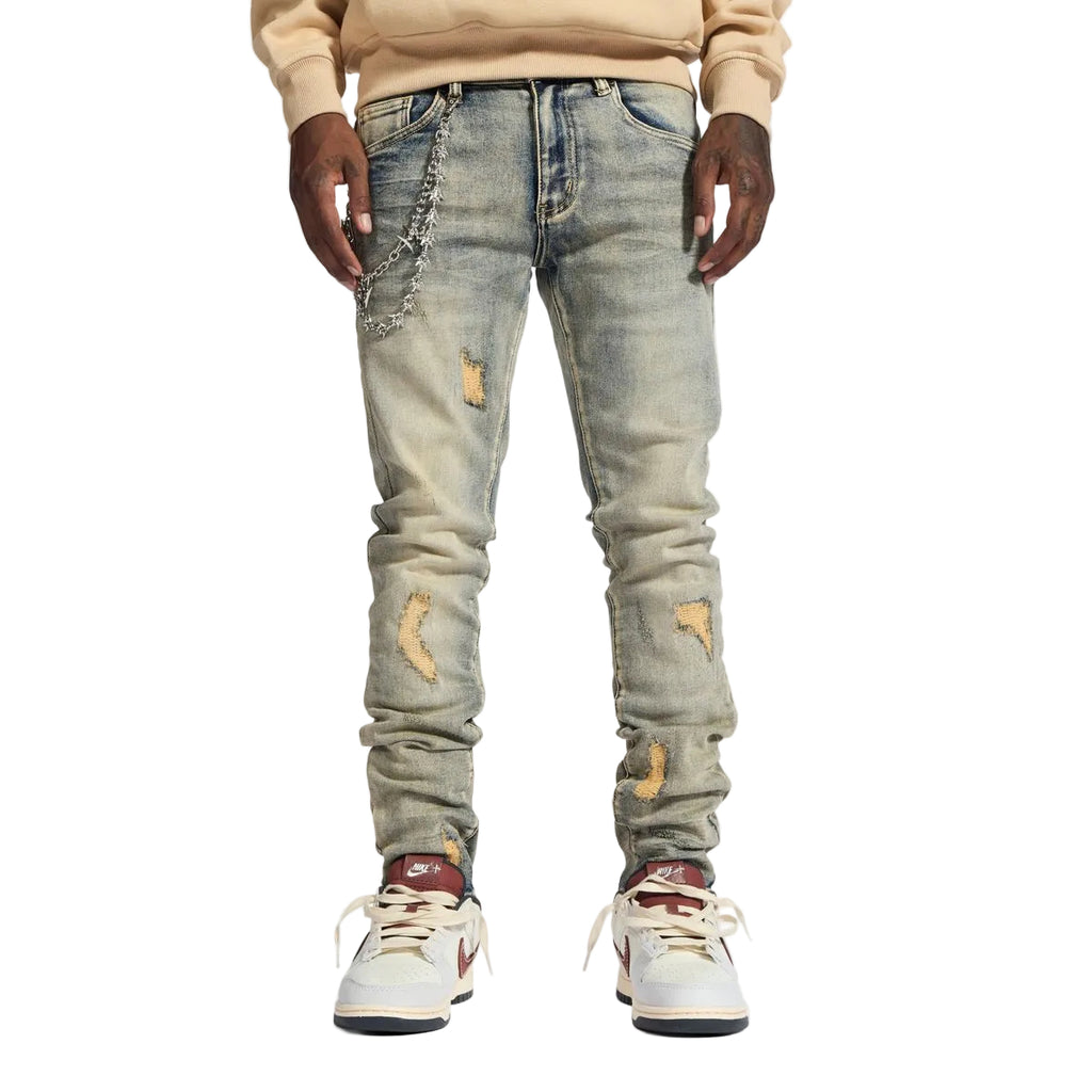 MELEE| SALADIN JEANS EARTH WASH