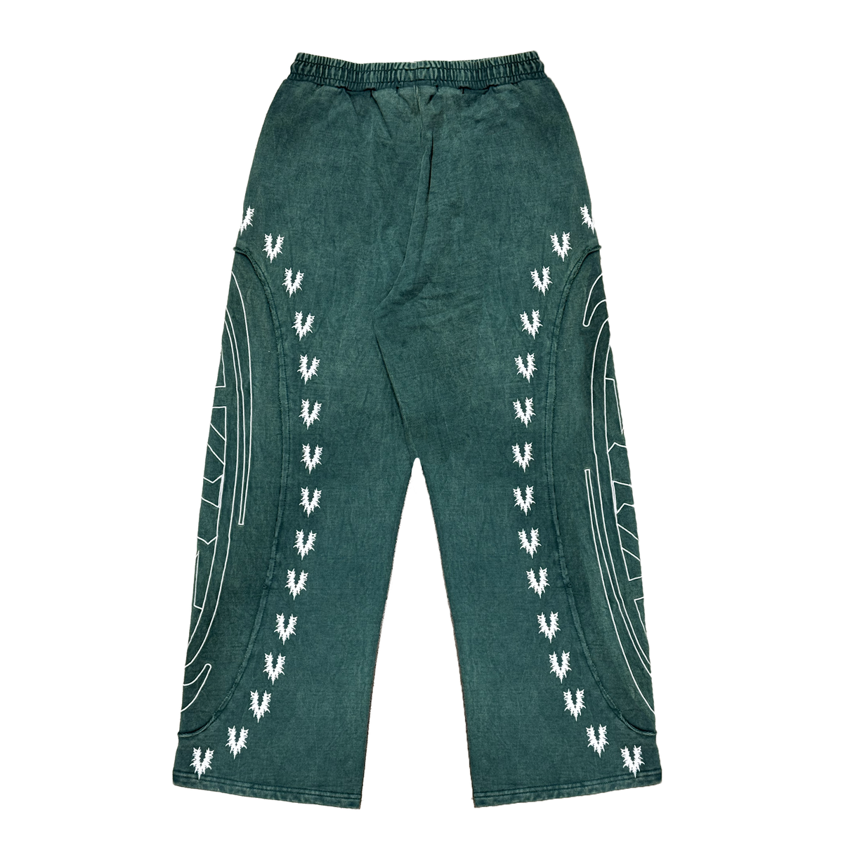 VILLAGE| CHROME PANEL SWEATPANTS GREEN