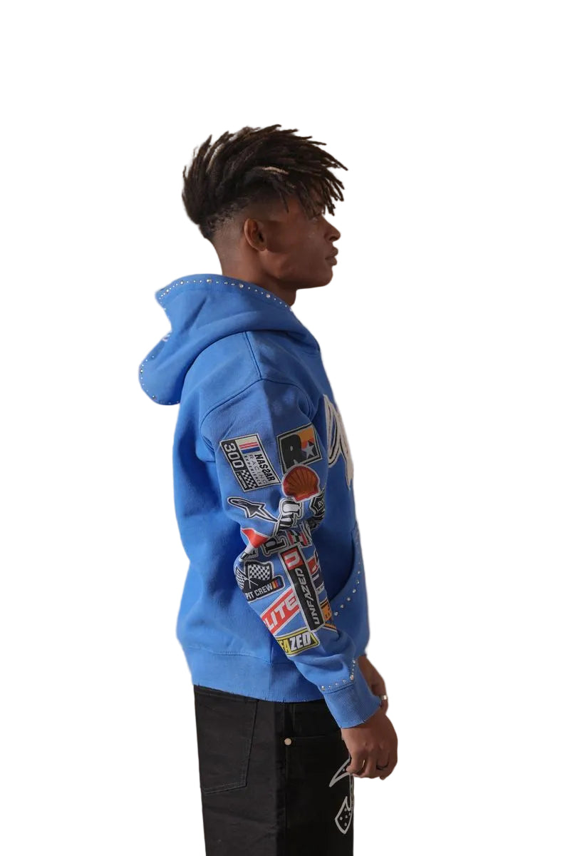 ELITE| UNFAZED EMBELLISHED HOODIE