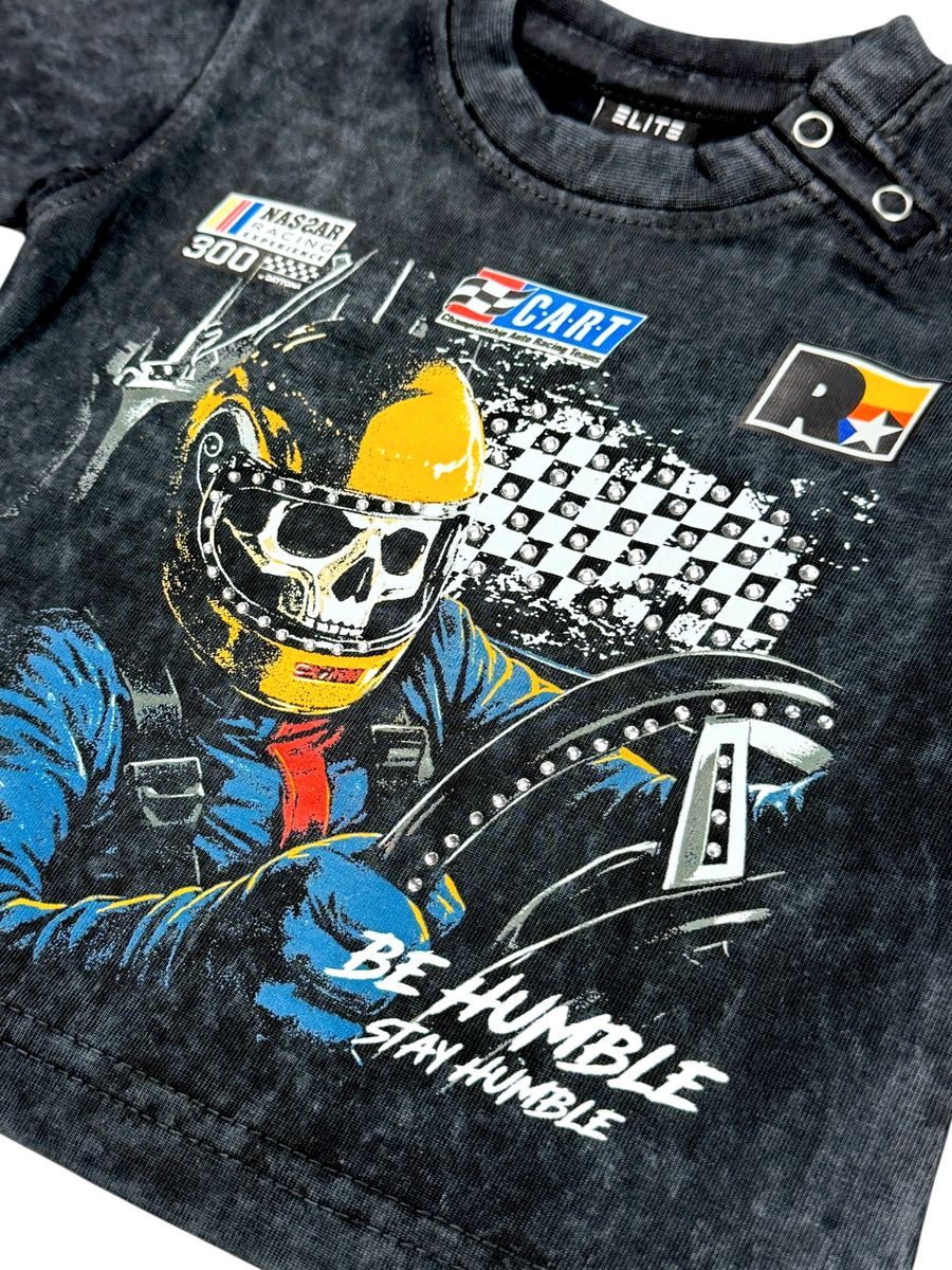 ELITE| INFANTS FAST CAR EMBELLISHED TEE