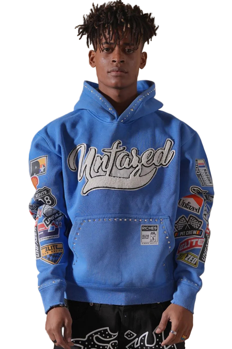 ELITE| UNFAZED EMBELLISHED HOODIE