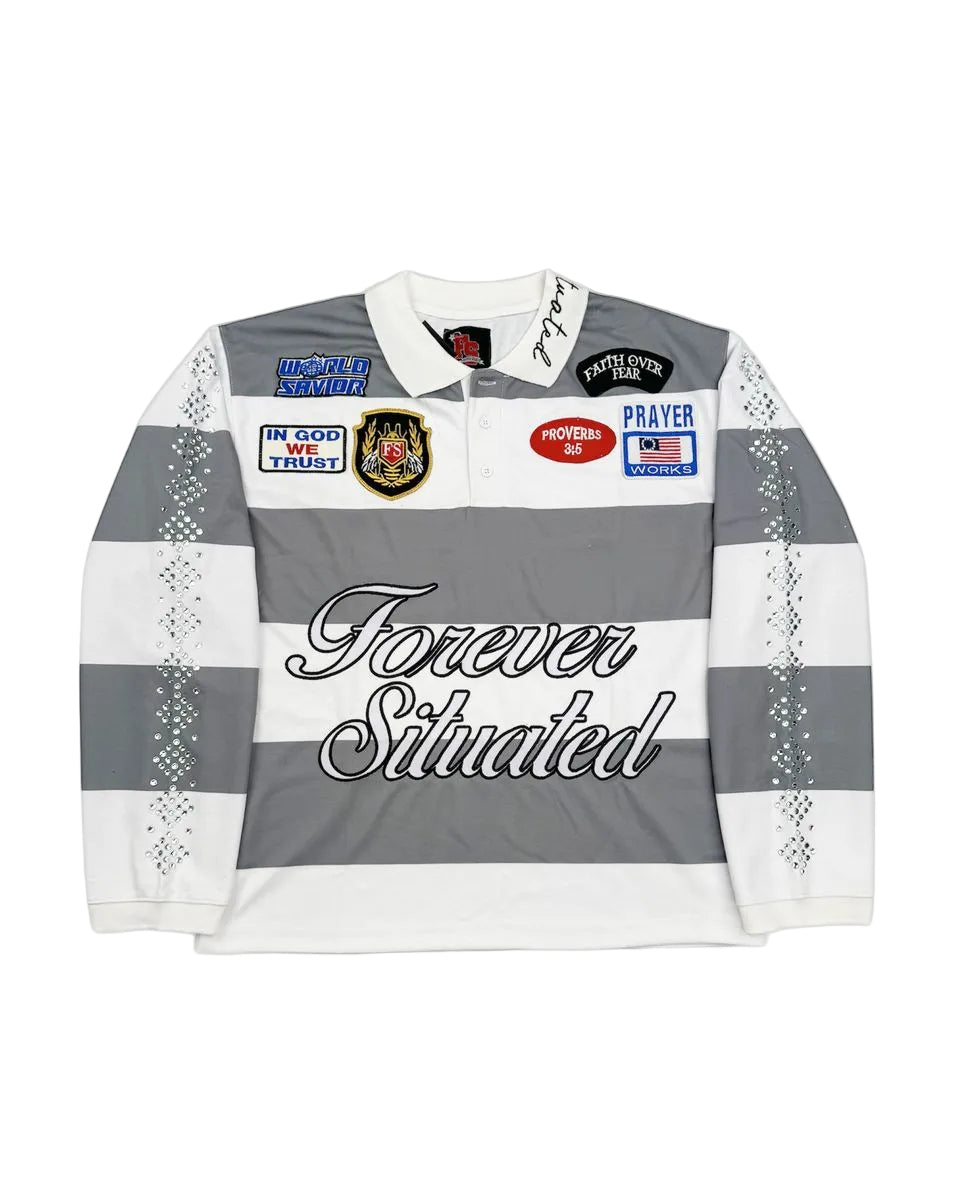 FOREVER SITUATED| SITUATED POLO GREY