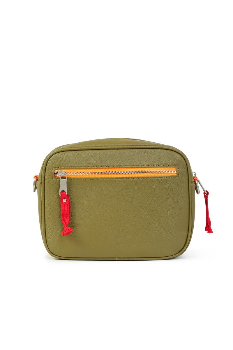 VALABASAS| BOUNDLESS GREEN CROSS BODY BAG