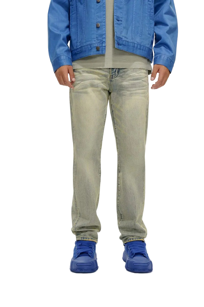 VALABASAS| DIFFERENT VINTAGE WASH STRAIGHT FIT JEANS