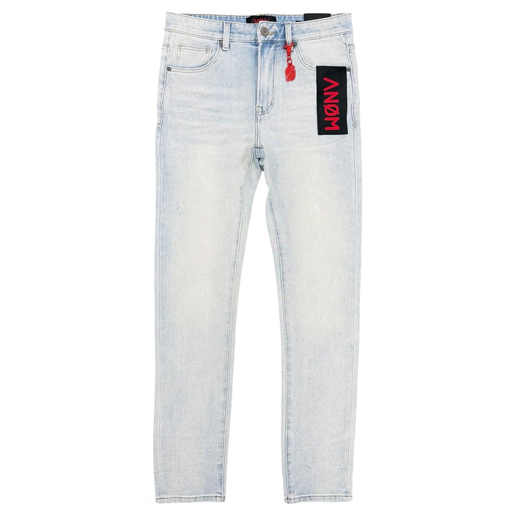 ANOM| 360 SKINNY ICE BLUE JEANS