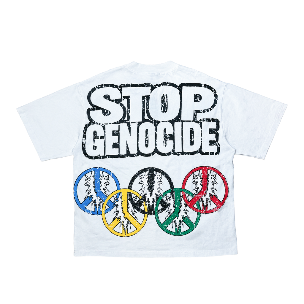 VTILTED|WORLDWIDE DISTRACTION TEE WHITE