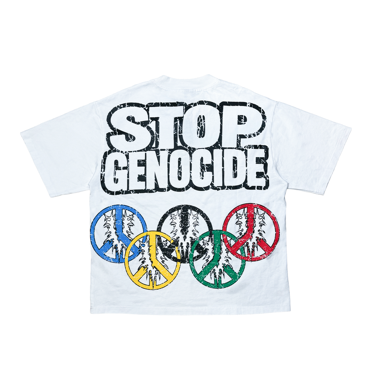 VTILTED|WORLDWIDE DISTRACTION TEE WHITE