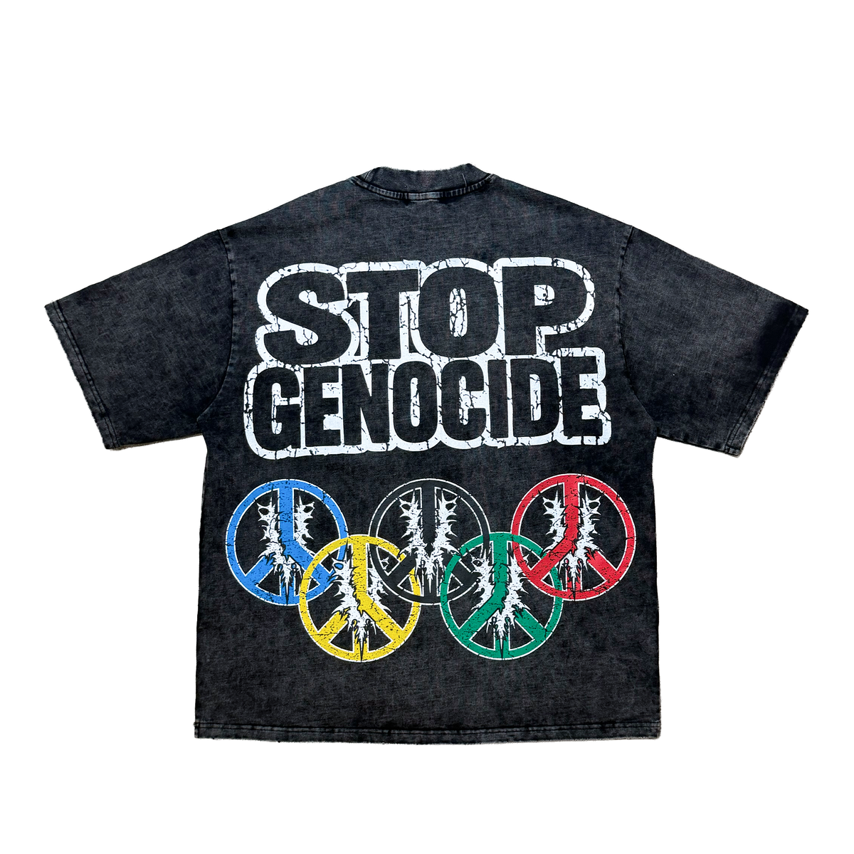 VTILTED|WORLDWIDE DISTRACTION TEE BLACK