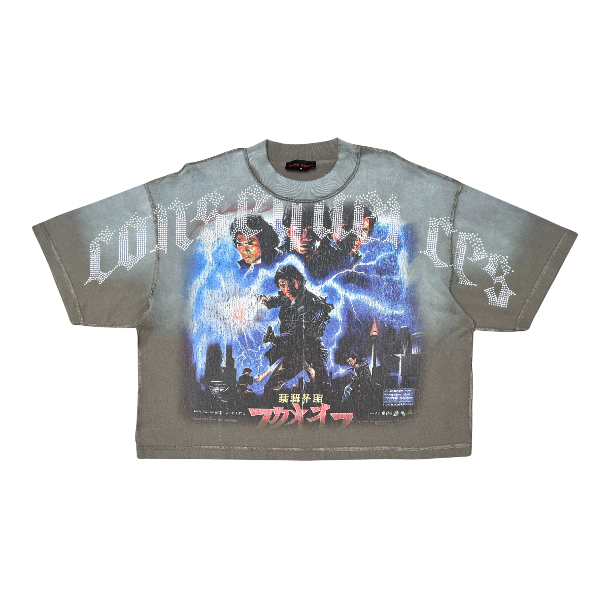 RARE PEACE| CONSEQUENCES RHINESTONE TEE