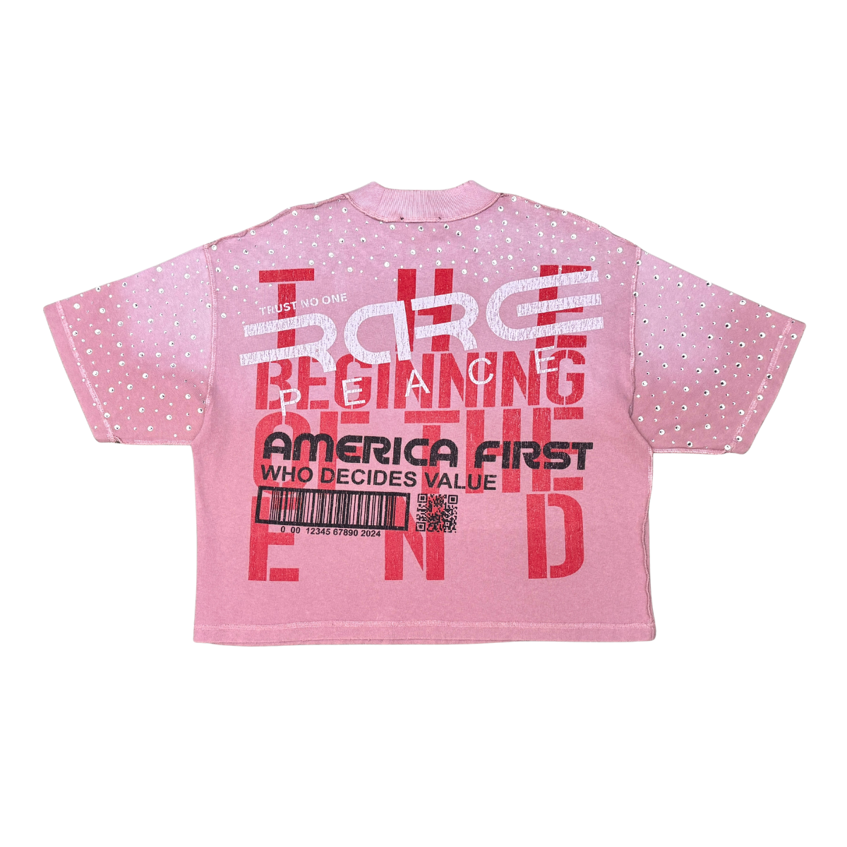 RARE PEACE| NEO RIDER RHINESTONE TEE