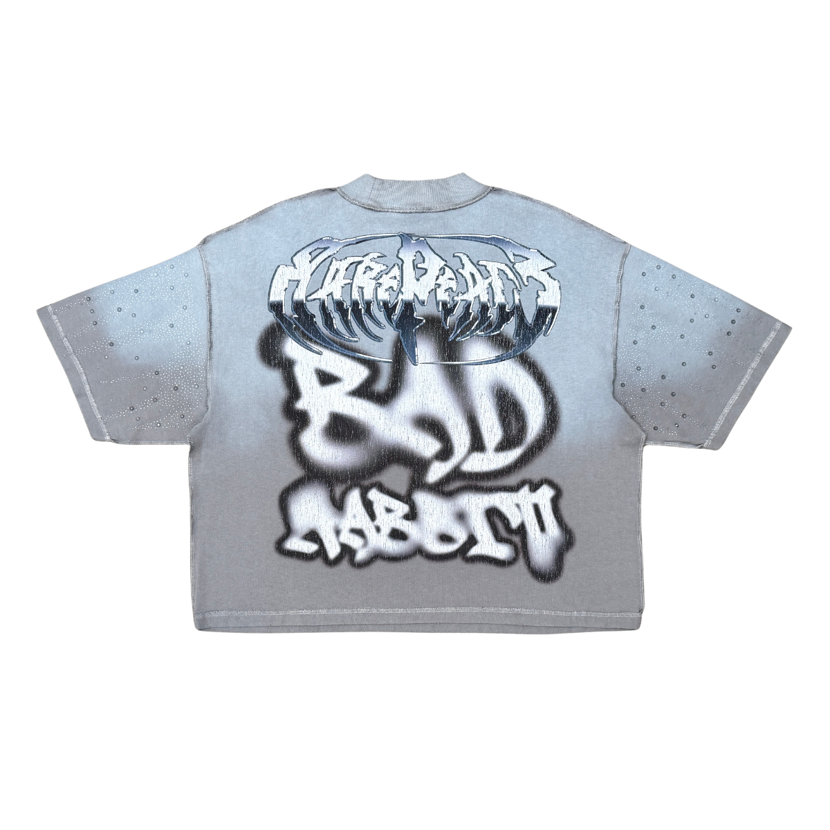 RARE PEACE| MIDNIGHT PANTHER RHINESTONE TEE