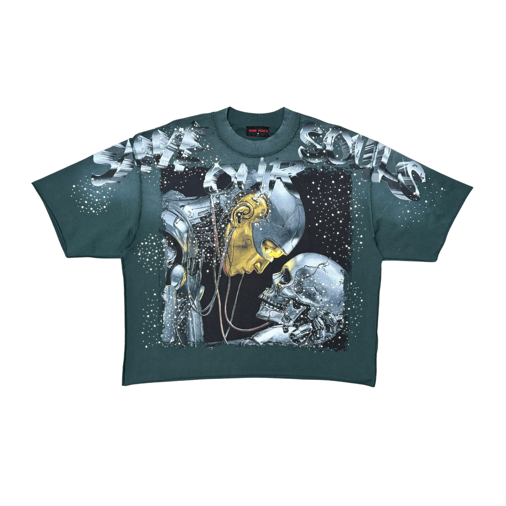 RARE PEACE| AI SKULL TEE