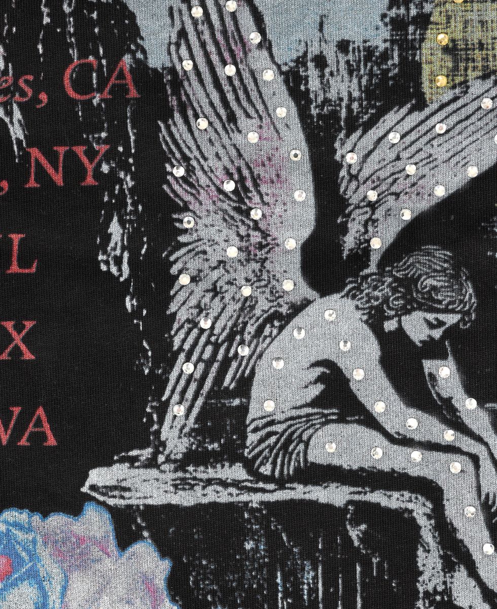 GFTD LA| ANGELS BLACK TEE