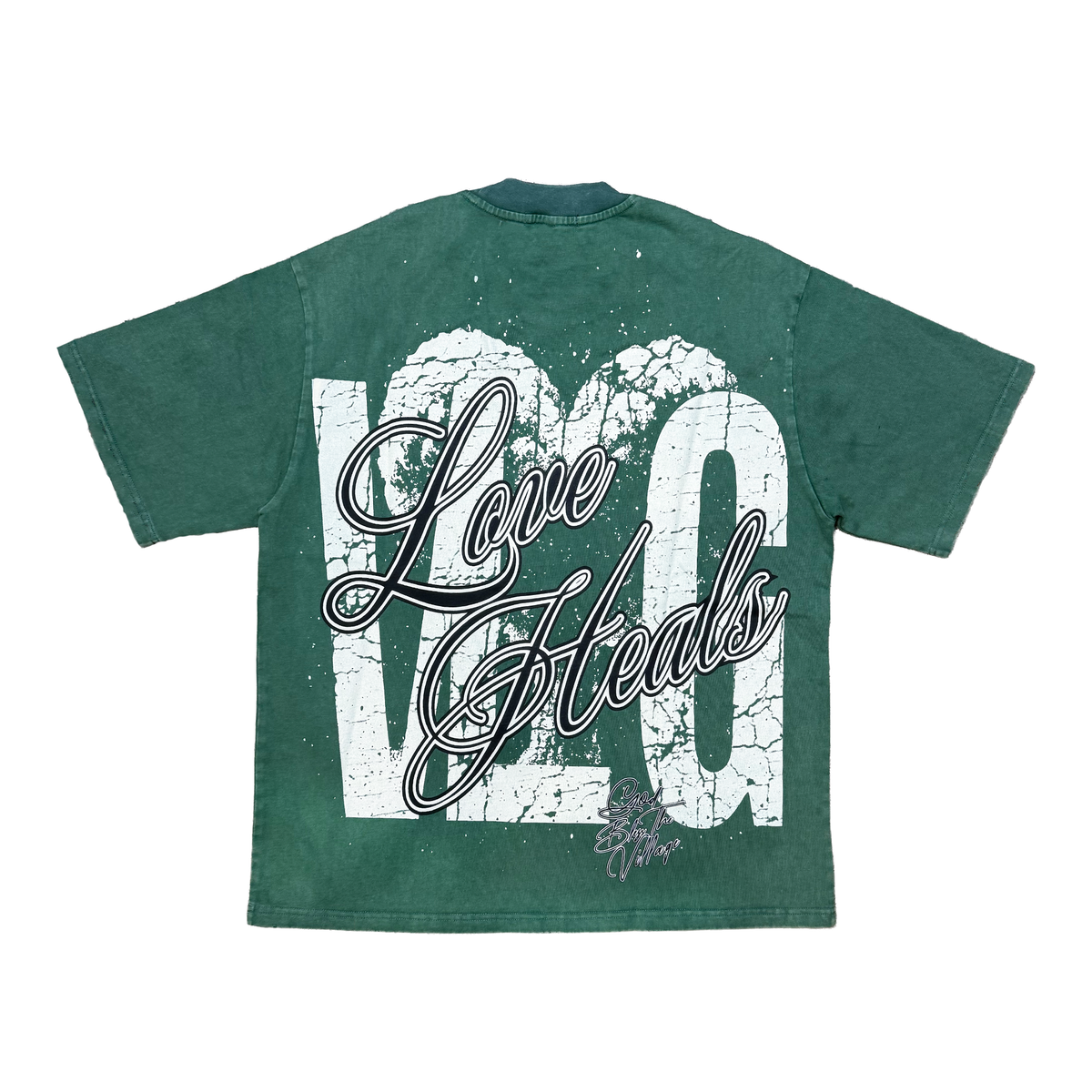 VTILTED|WAR DESTORYS TEE GREEN