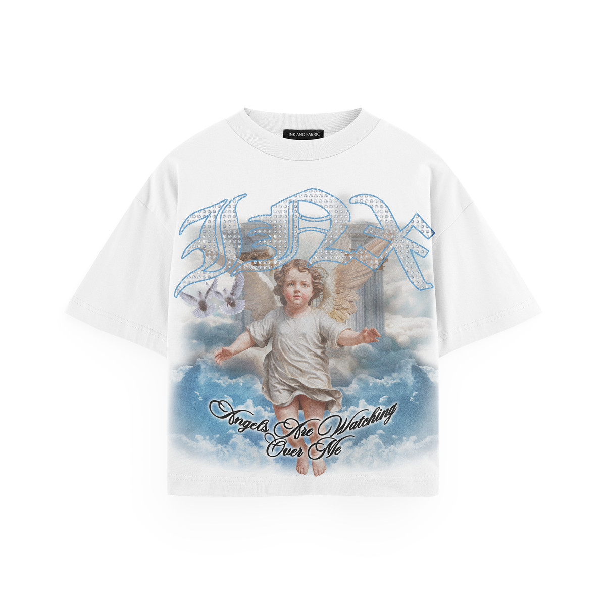 INX| Angels Are Watching Kids Tee
