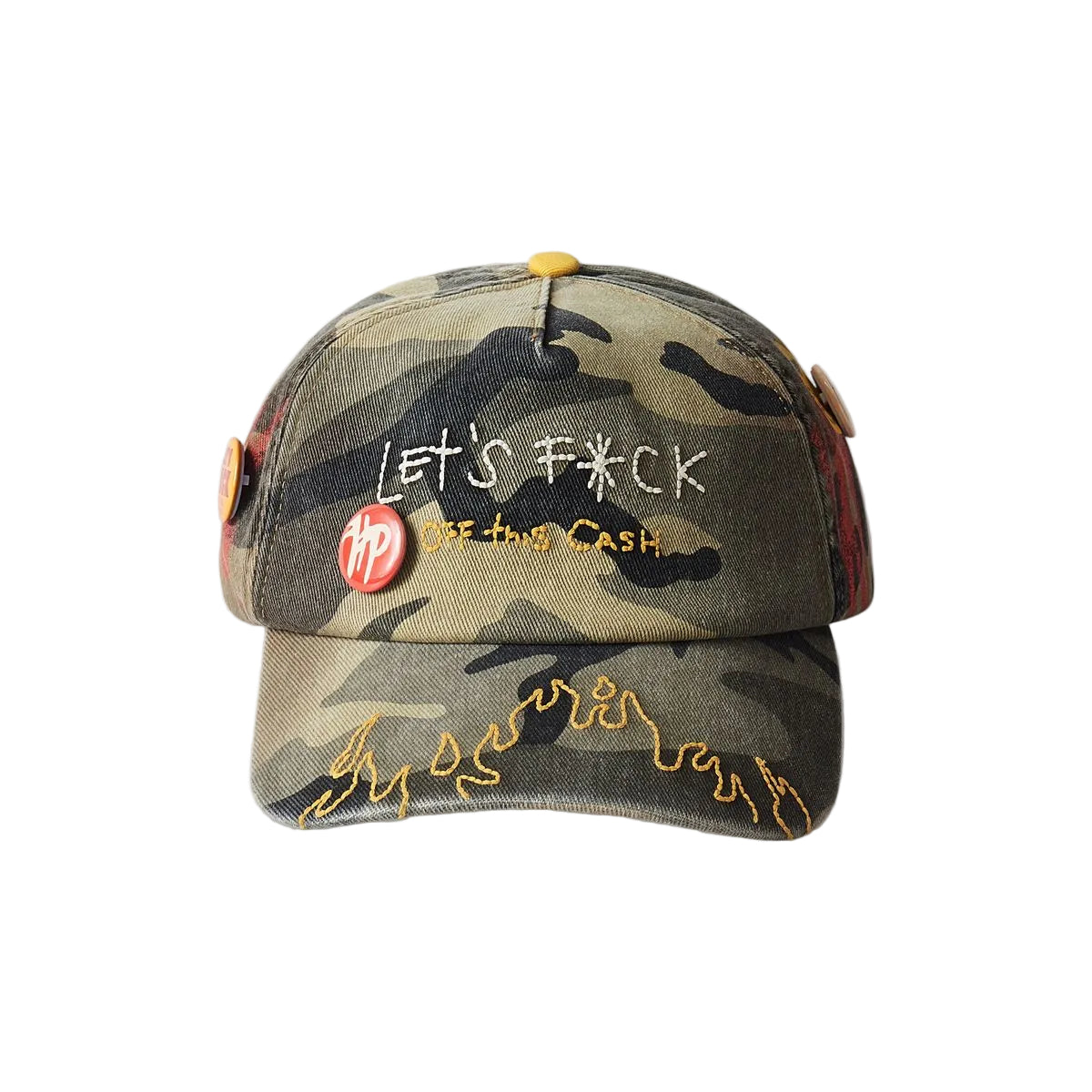 HYDE PARK| OFF THIS CASH HAT GREEN CAMO