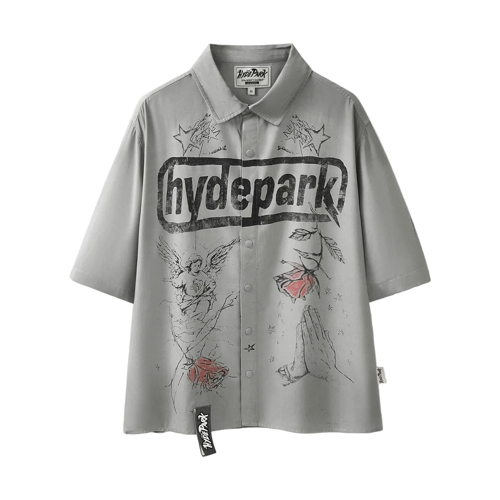 HYDE PARK| SUP-MOTO-MOD SHIRT GREY
