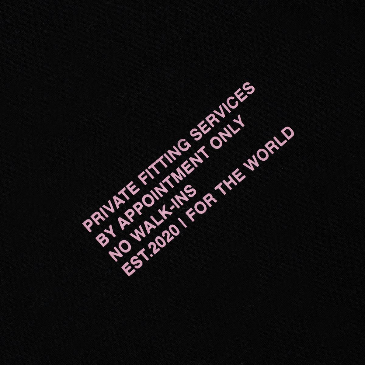 BY APPT ONLY| FOR THE WORLD TEE