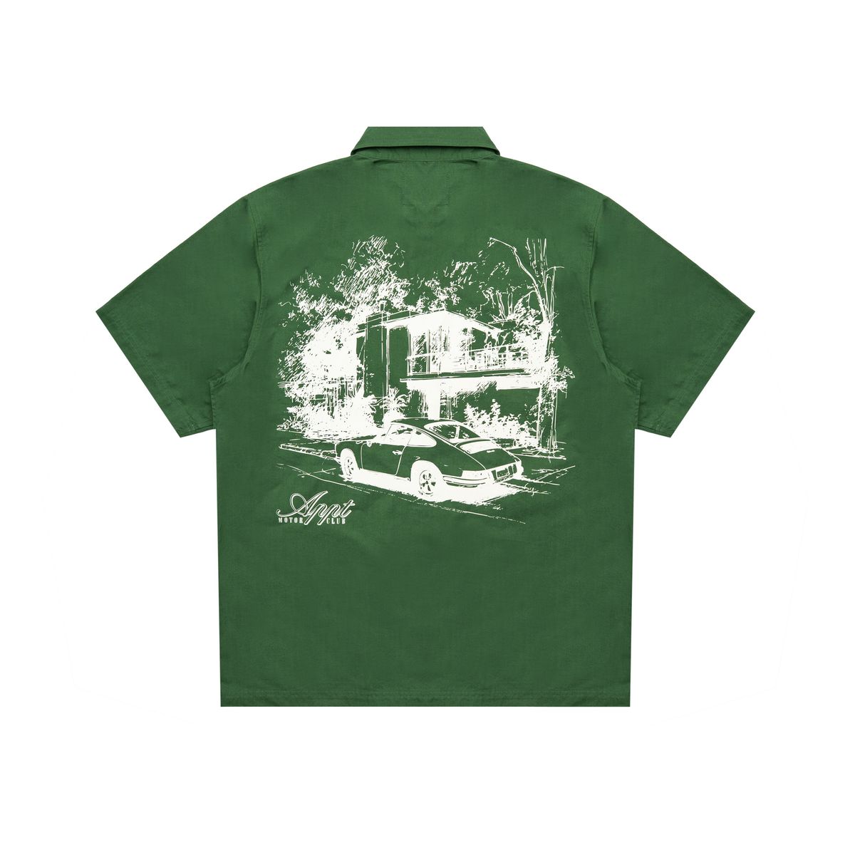 BY APPT ONLY| MOTOR CLUB BUTTON UP SHIRT