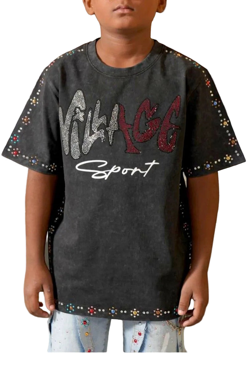 ELITE| KIDS VS WASHED HEAVY EMBELLISHED KIDS TEE