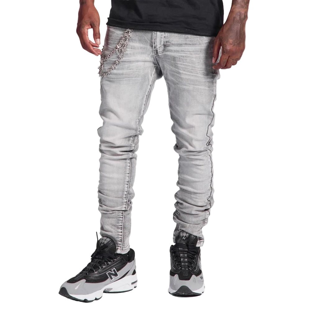 MELEE| SIBERIA JEANS GREY WASH