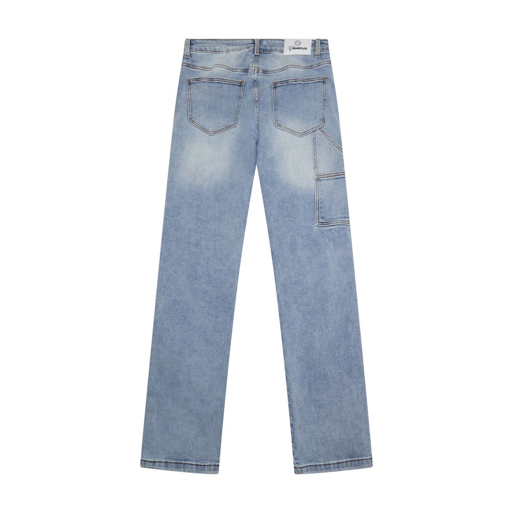 CAMPUS GOODS| MIRAGE STRAIGHT LEG DENIM LT BLUE