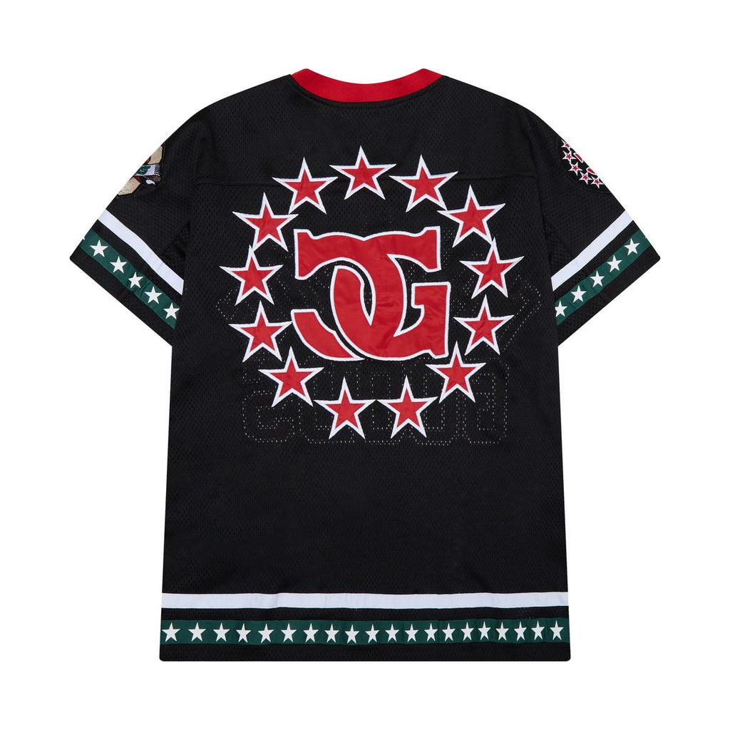 CAMPUS GOODS| VALOR VARSITY JERSEY BLACK