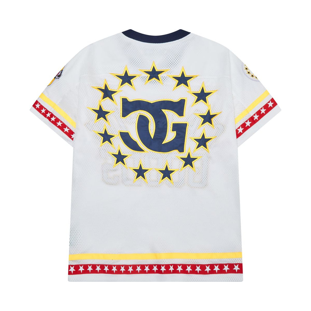 CAMPUS GOODS| VALOR VARSITY JERSEY WHITE