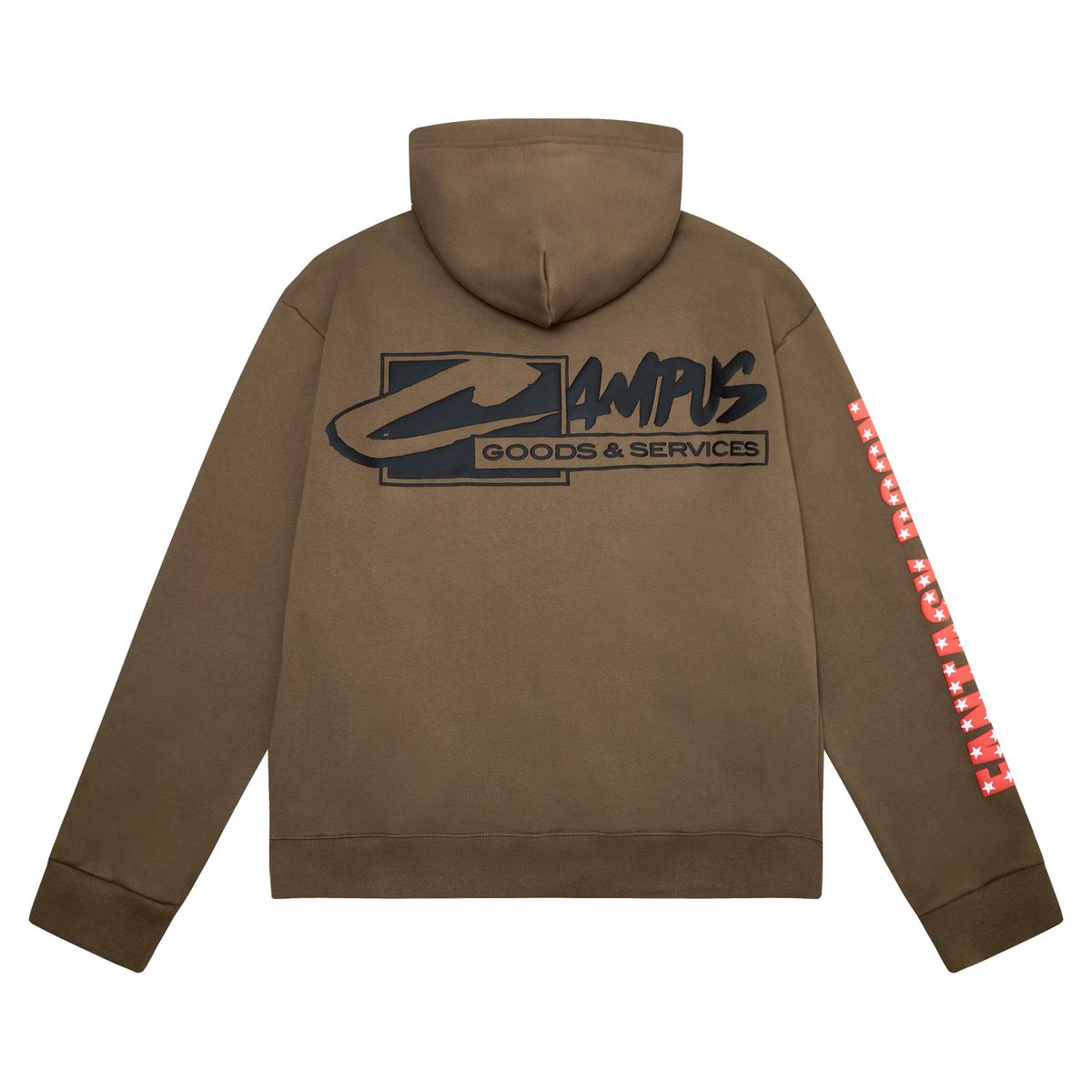 CAMPUS GOODS| VICE HOODIE BROWN