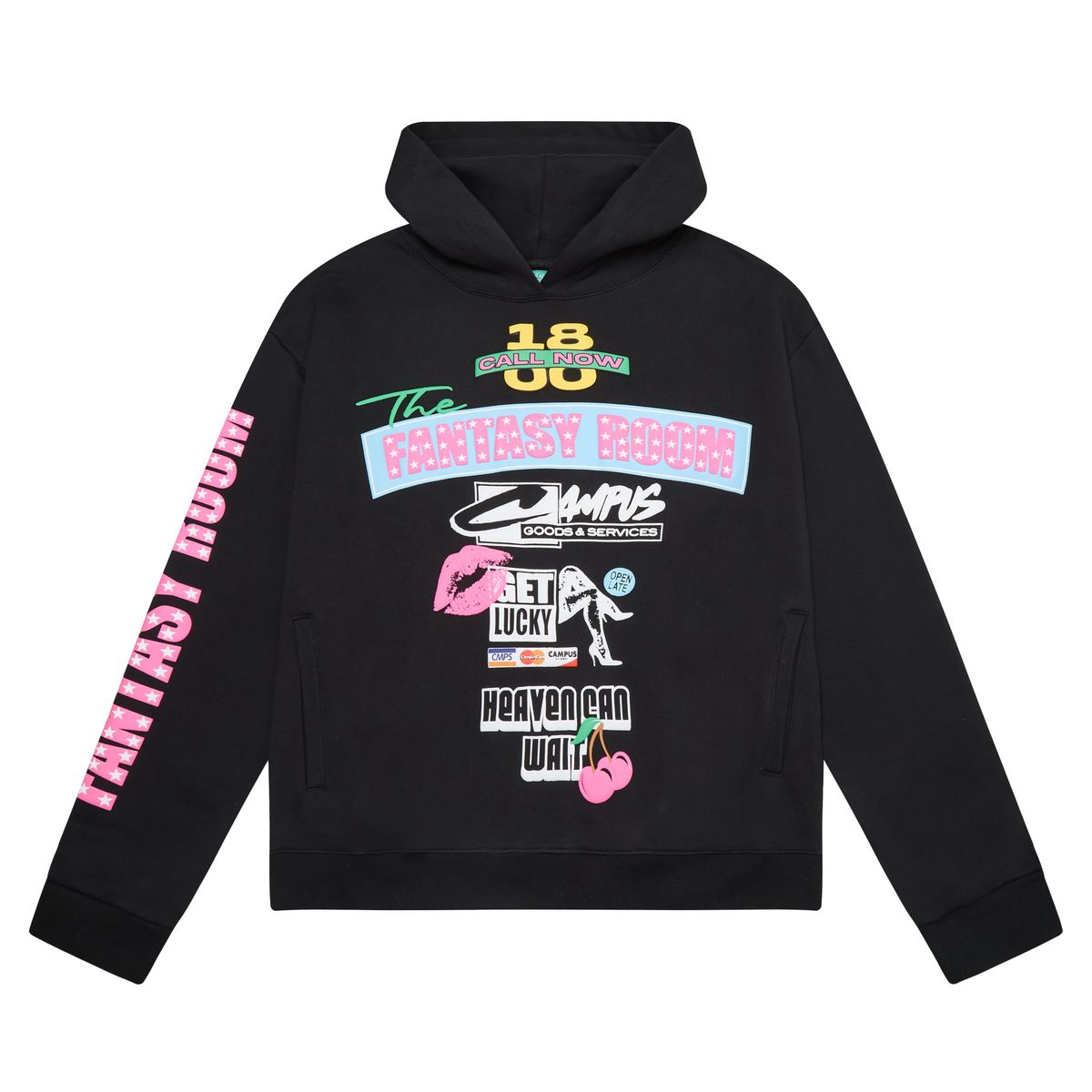 CAMPUS GOODS| VICE HOODIE BLACK