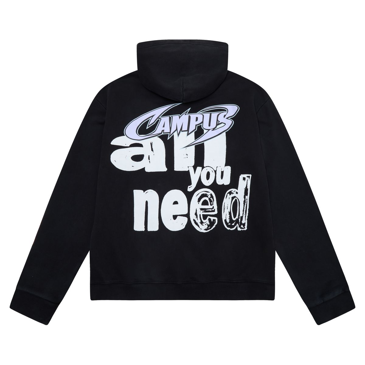 CAMPUS GOODS| MIRAGE ZIP UP BLACK