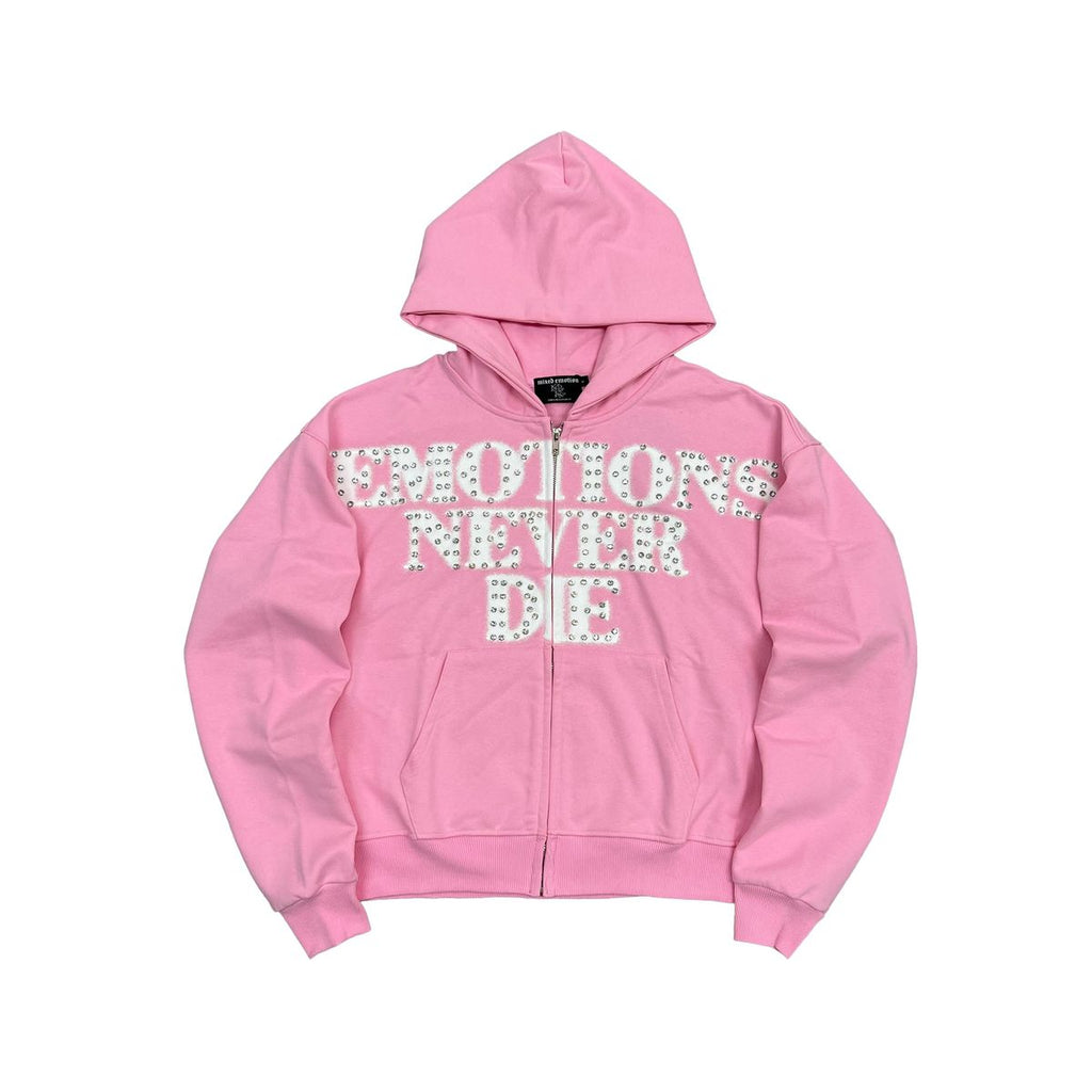 MIXED EMOTION| PINK END HOODIE