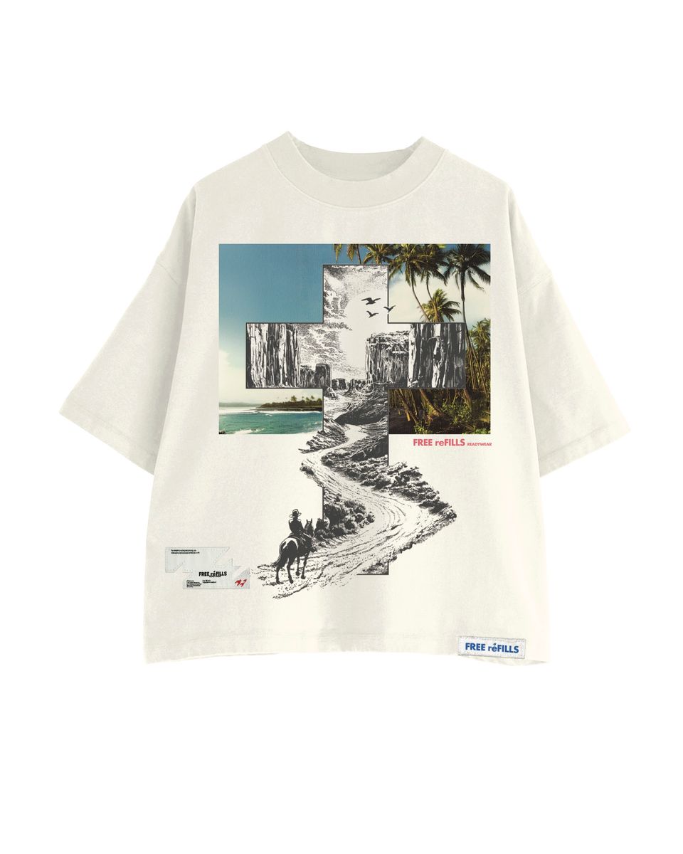 KEEP ME CALM TEE CREAM