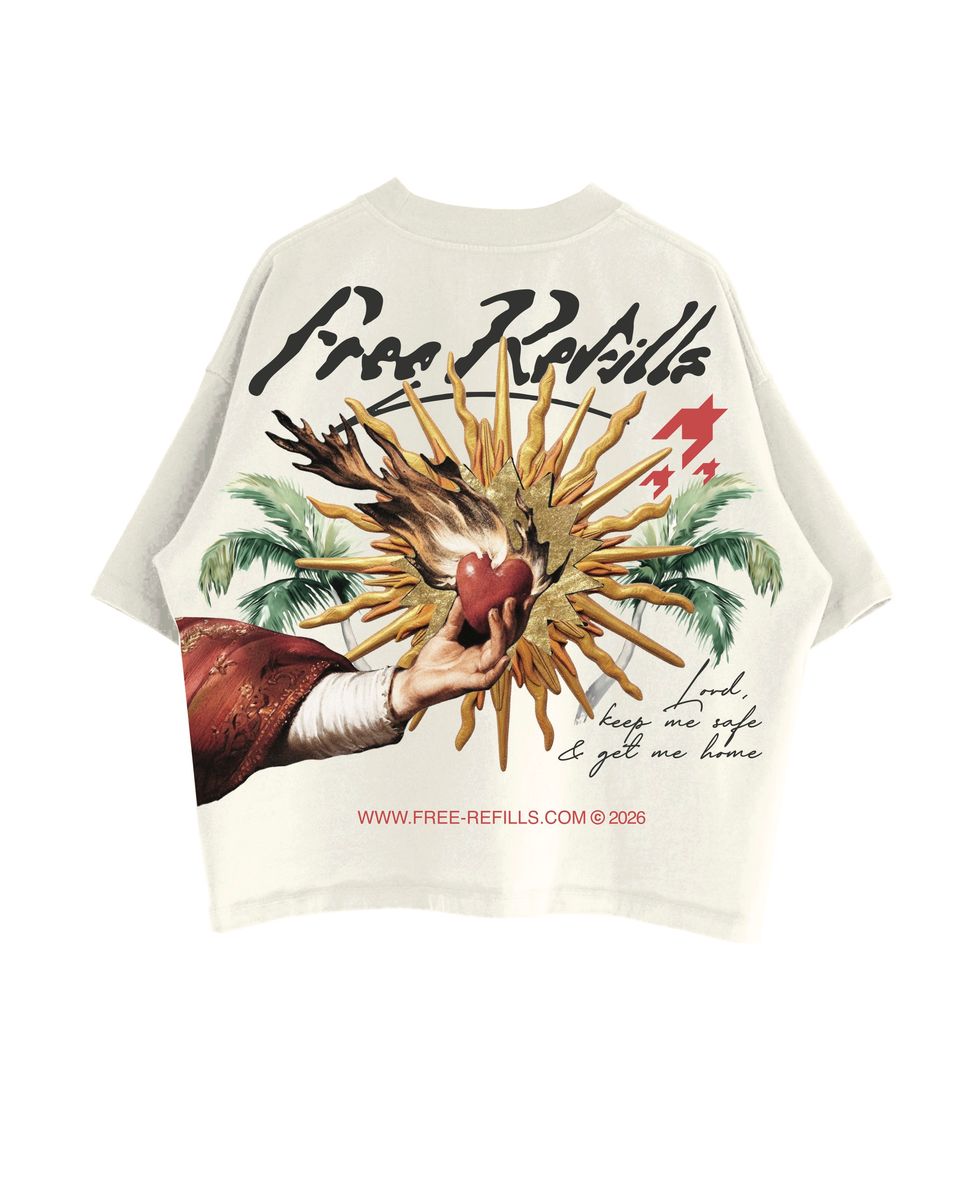 LONELY HEARTS TEE CREAM