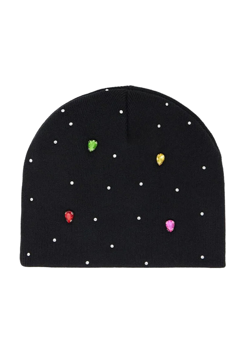 MNML| RHINESTONE BEANIE