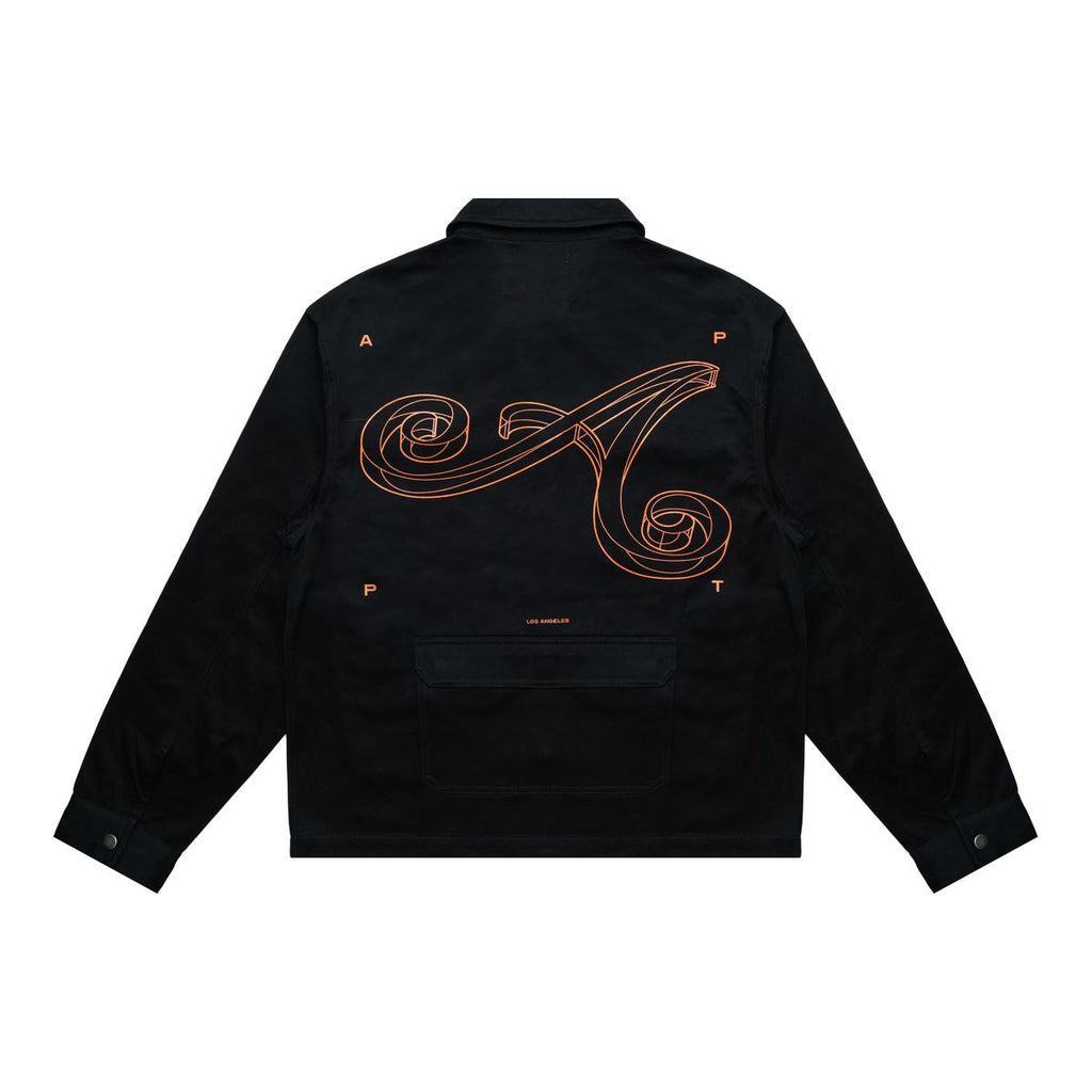 BY APPT ONLY | SOREN JACKET - BLACK, back flat lay