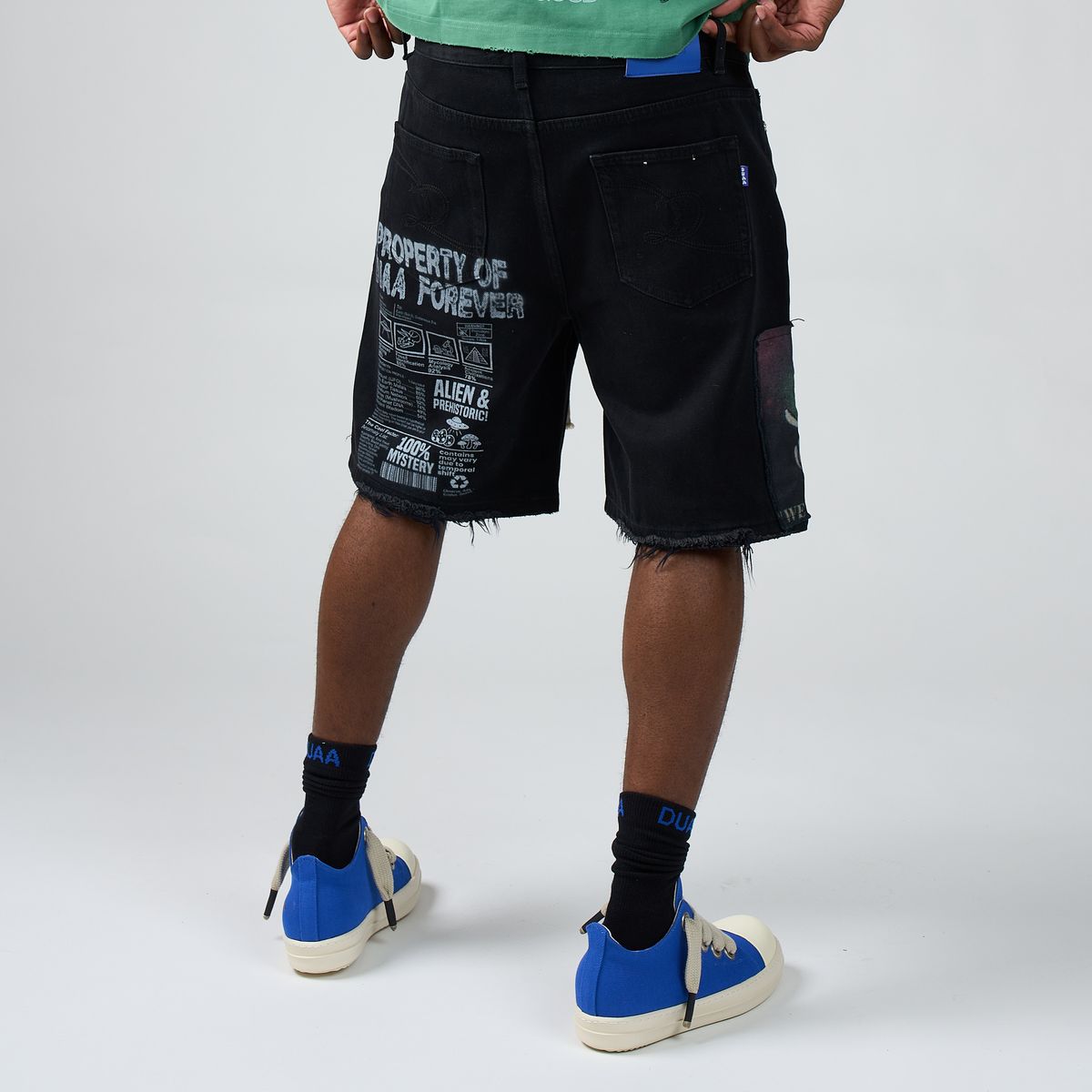 DUAA| UFO BLUE SHORT
