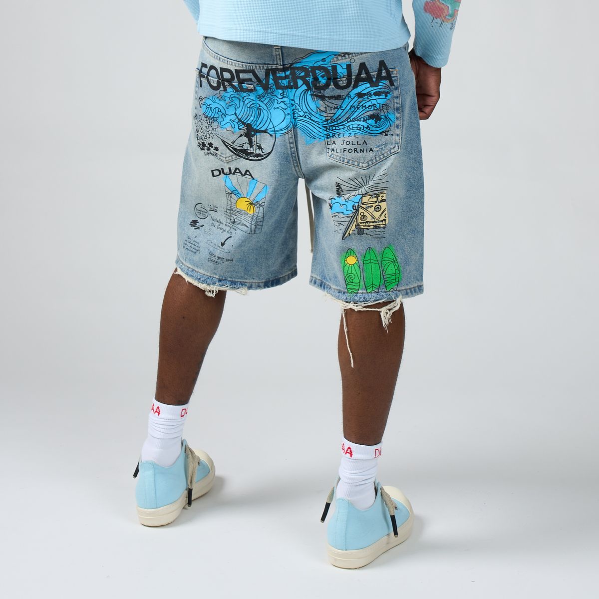 DUAA| SURF DENIM SHORT
