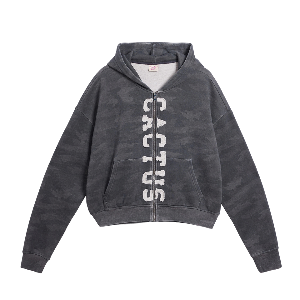 DARK ZAMO ZIP UP HOODIE
