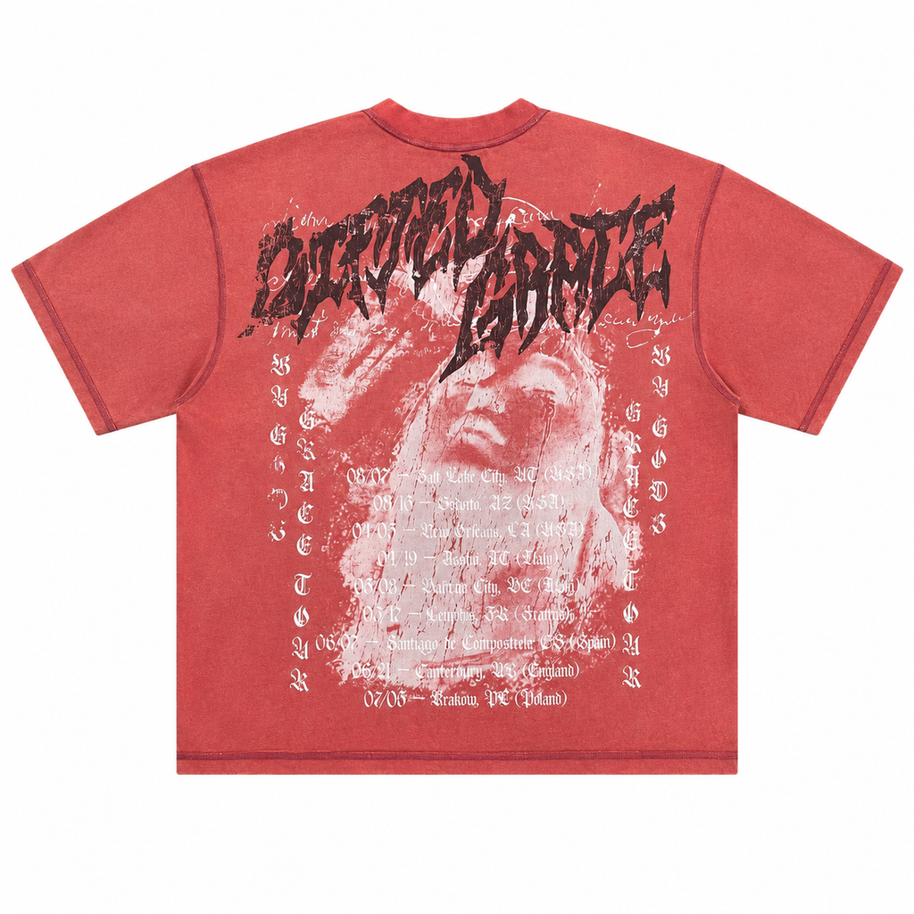 GFTD LA| GRACE RED TEE