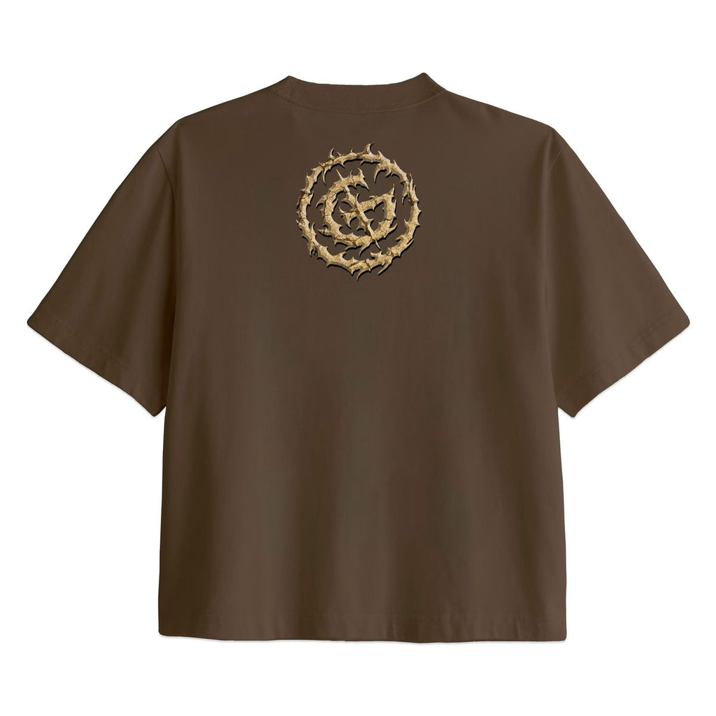 GALA| LA BELLA TEE BROWN